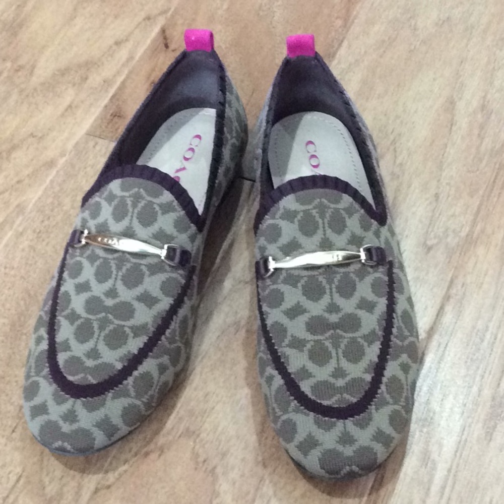 Brown- Coach loafers - Picture 5 of 10